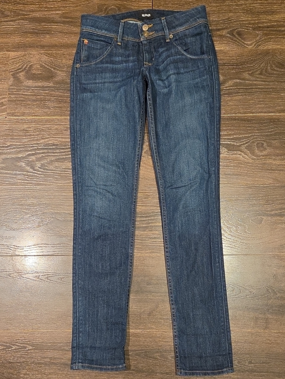 ❤ HUDSON COLLIN COLLIN FLAP SKINNY JEANS, 0 (25)